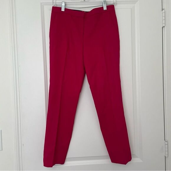 Diane Von Furstenberg Georgia Barbiecore Pink Pants - Picture 4 of 7